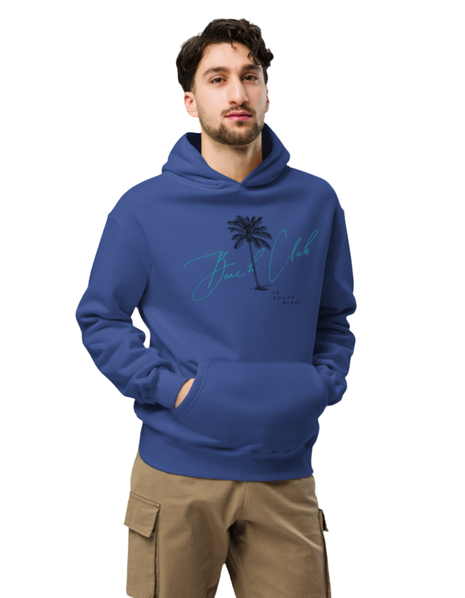 Miami Beach Club Unisex oversized hoodie