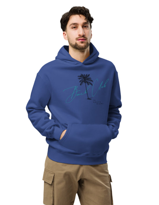 Miami Beach Club Unisex oversized hoodie