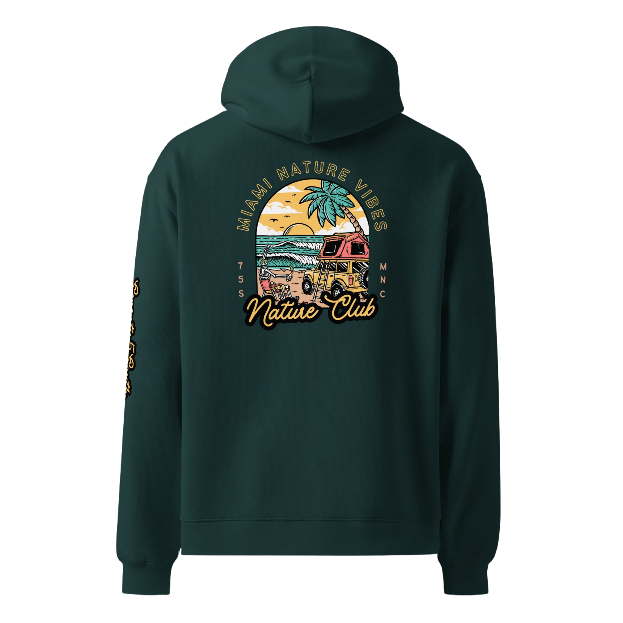 Miami Nature Club Unisex oversized hoodie