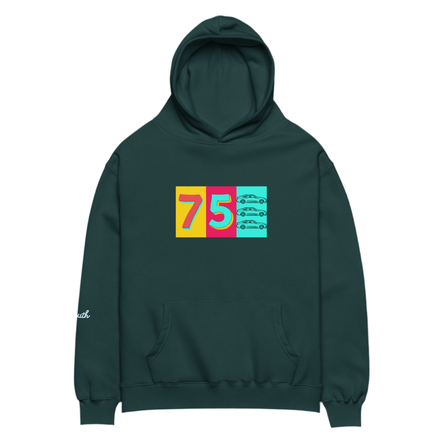 75 South Unisex oversized hoodie