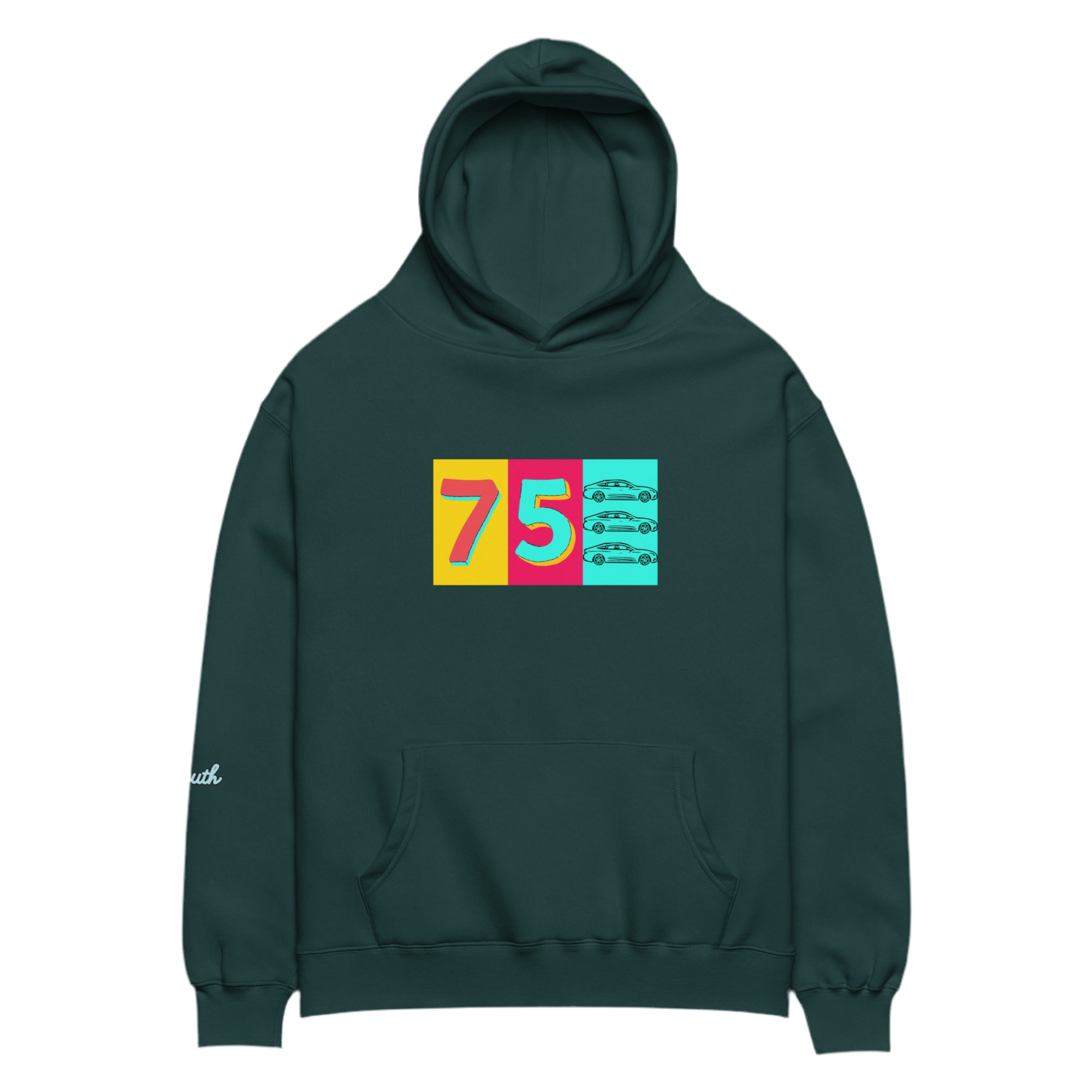 75 South Unisex oversized hoodie