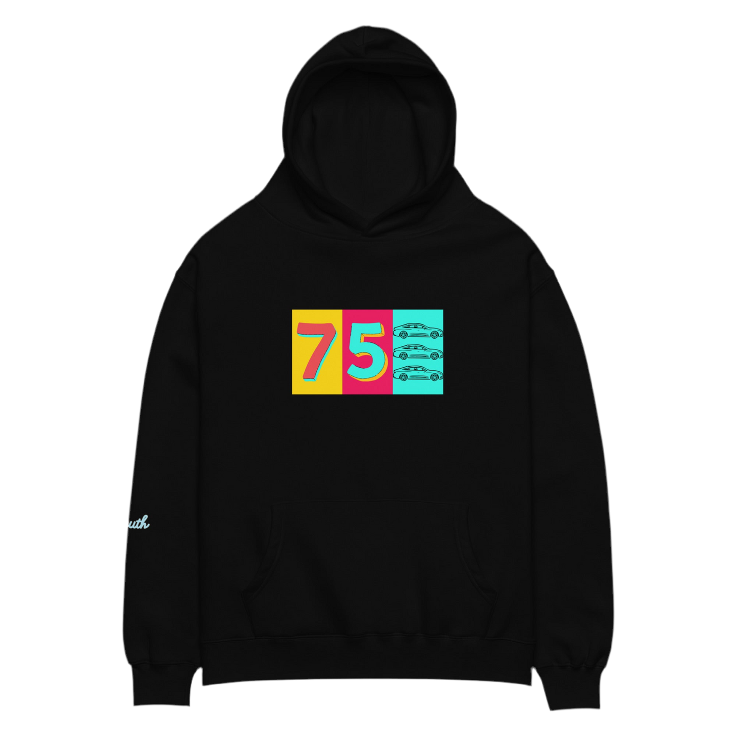 75 South Unisex oversized hoodie