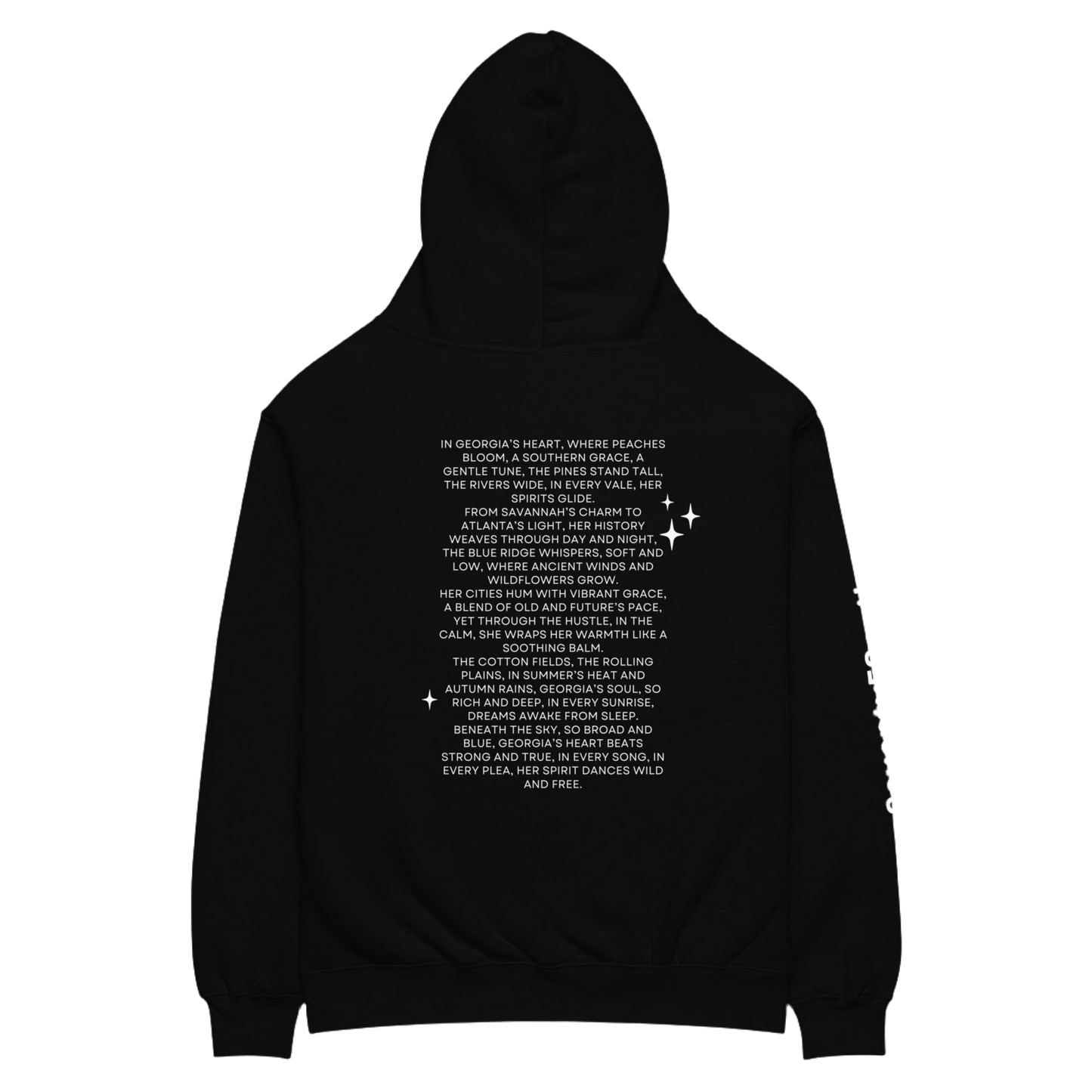 A Poem For Georgia Unisex oversized hoodie