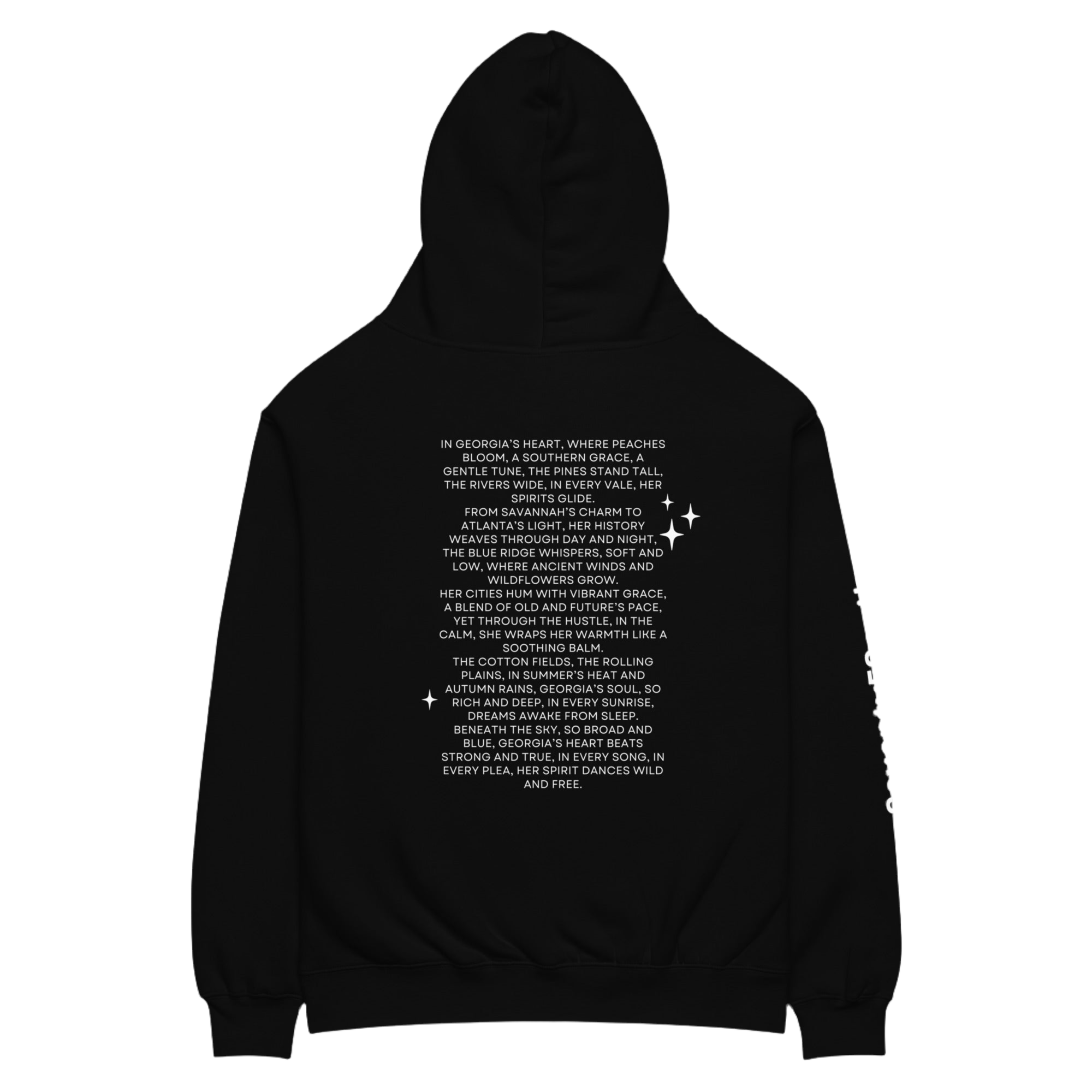 A Poem For Georgia Unisex oversized hoodie