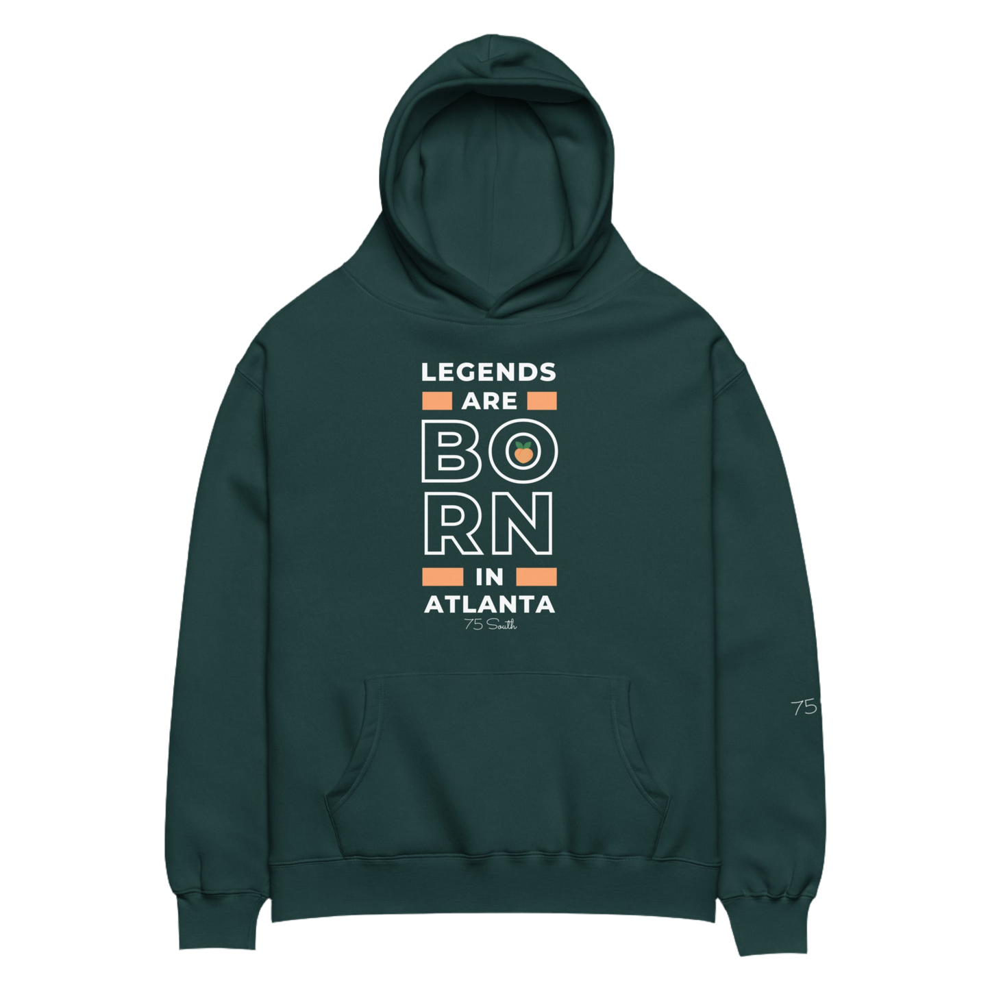 Legends Are Born In Atlanta Unisex oversized hoodie