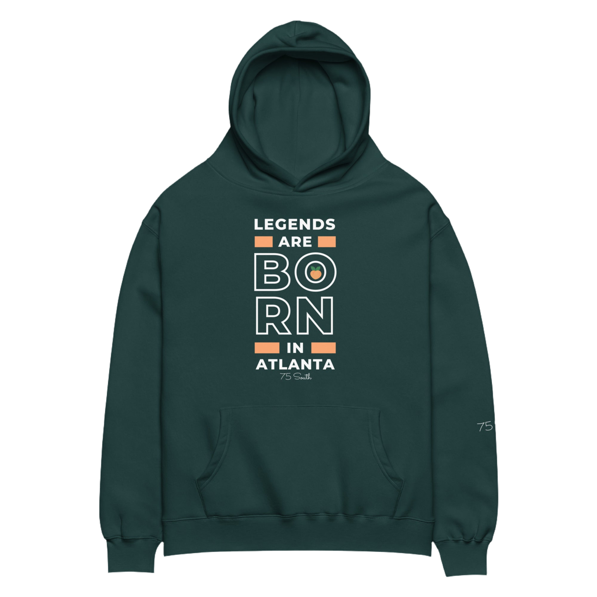 Legends Are Born In Atlanta Unisex oversized hoodie