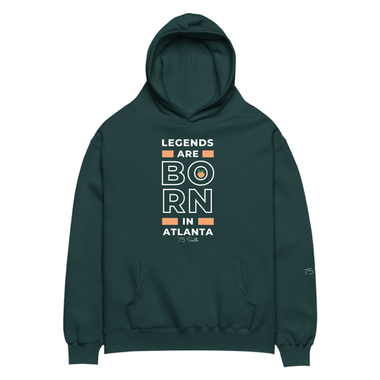 Legends Are Born In Atlanta Unisex oversized hoodie