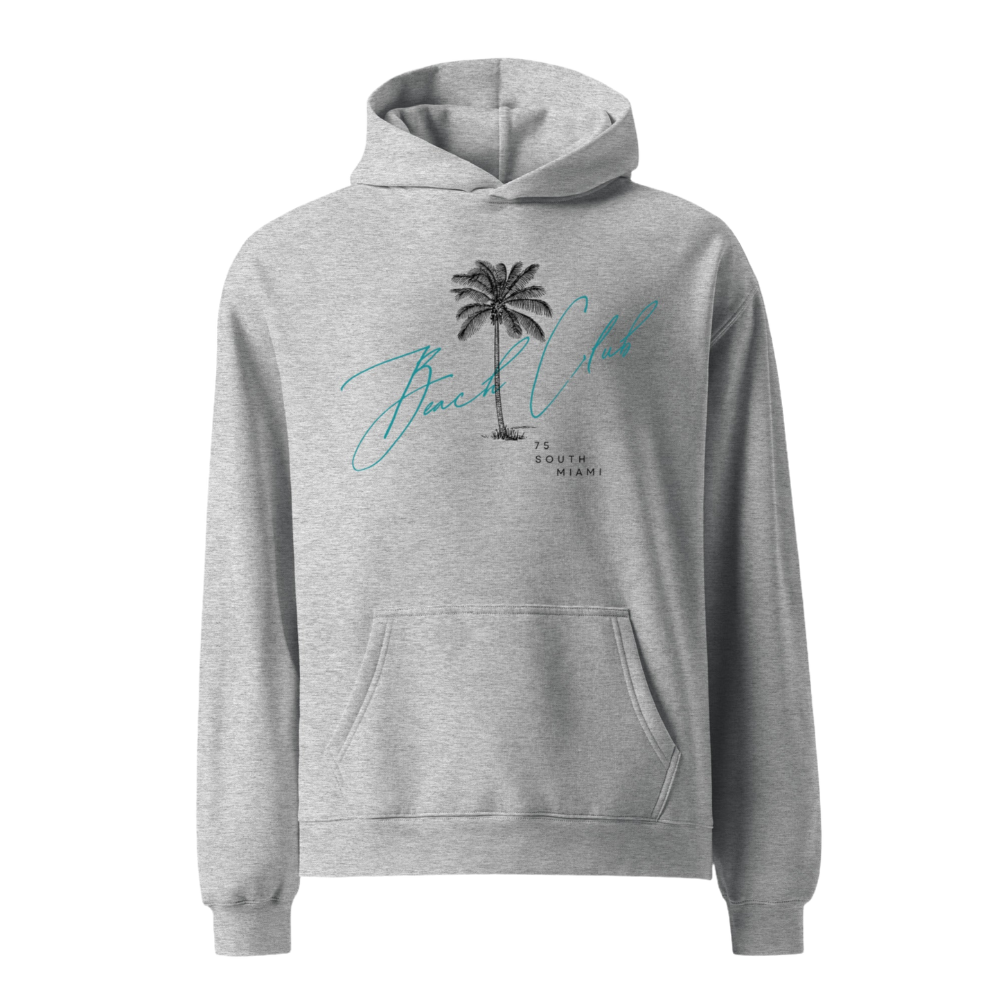 Miami Beach Club Unisex oversized hoodie