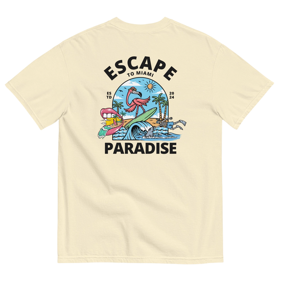 Escape to Miami Paradise Unisex t-shirt