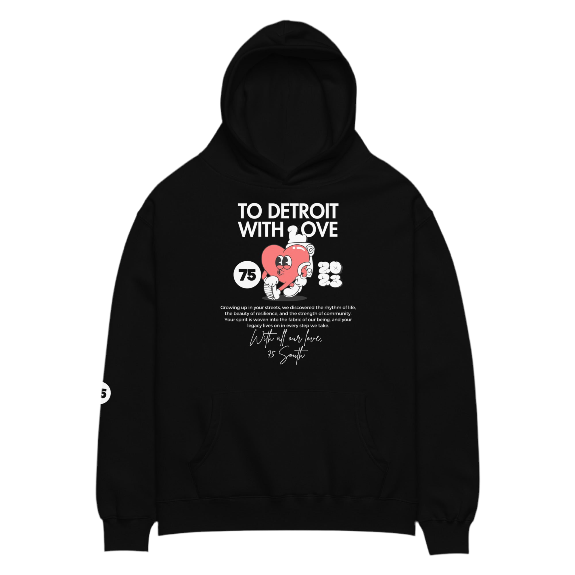 With All Our Love EST. 2023 Unisex oversized hoodie