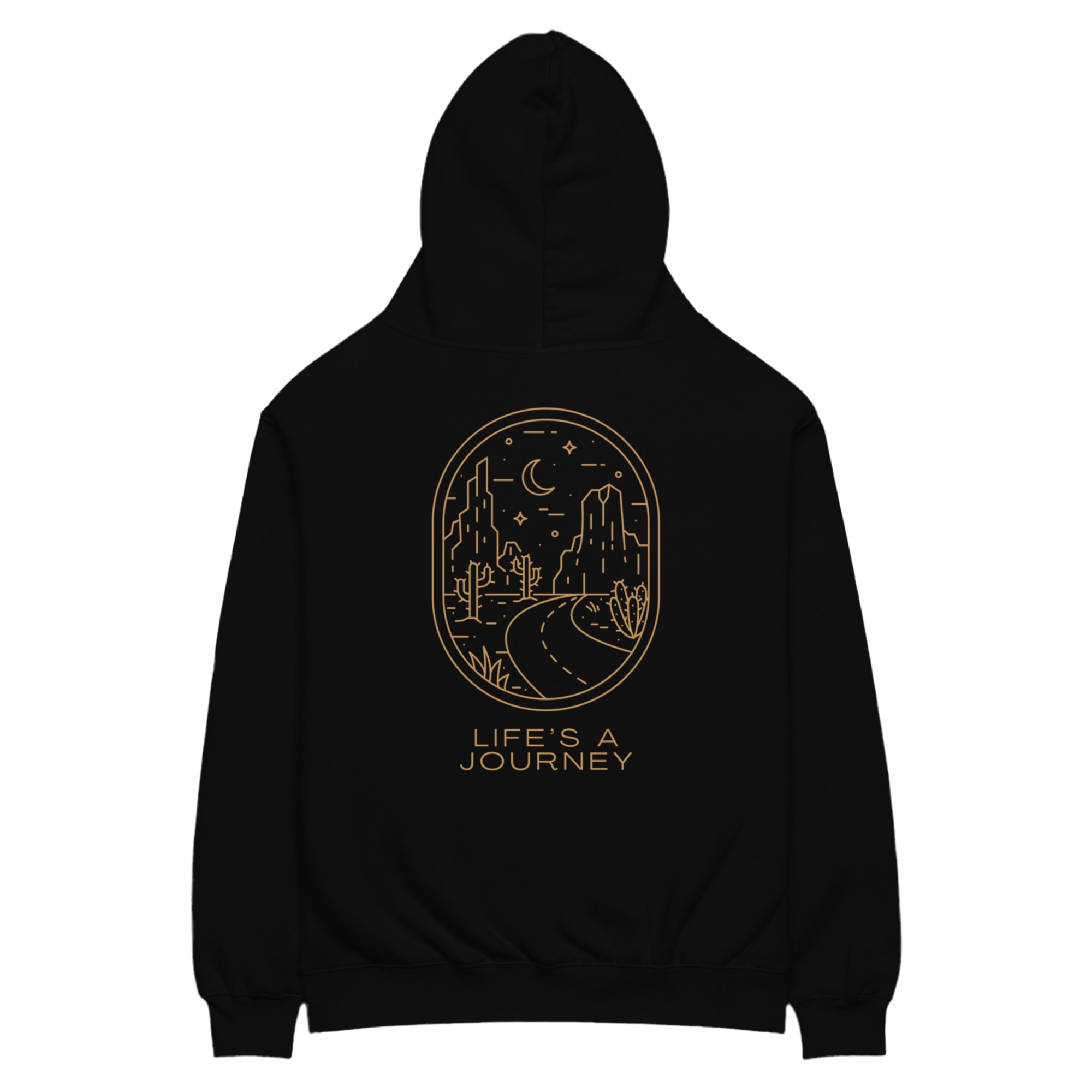 LIFE'S A JOURNEY Unisex oversized hoodie