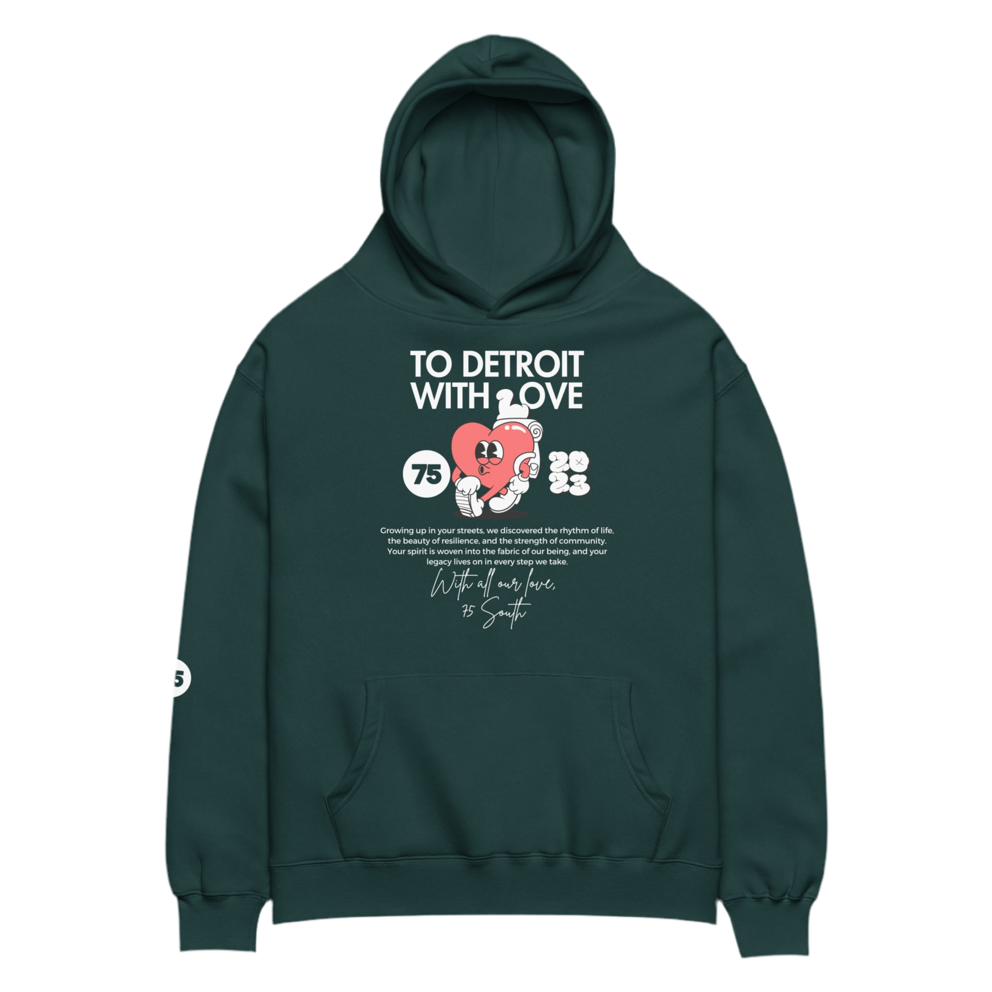 With All Our Love EST. 2023 Unisex oversized hoodie