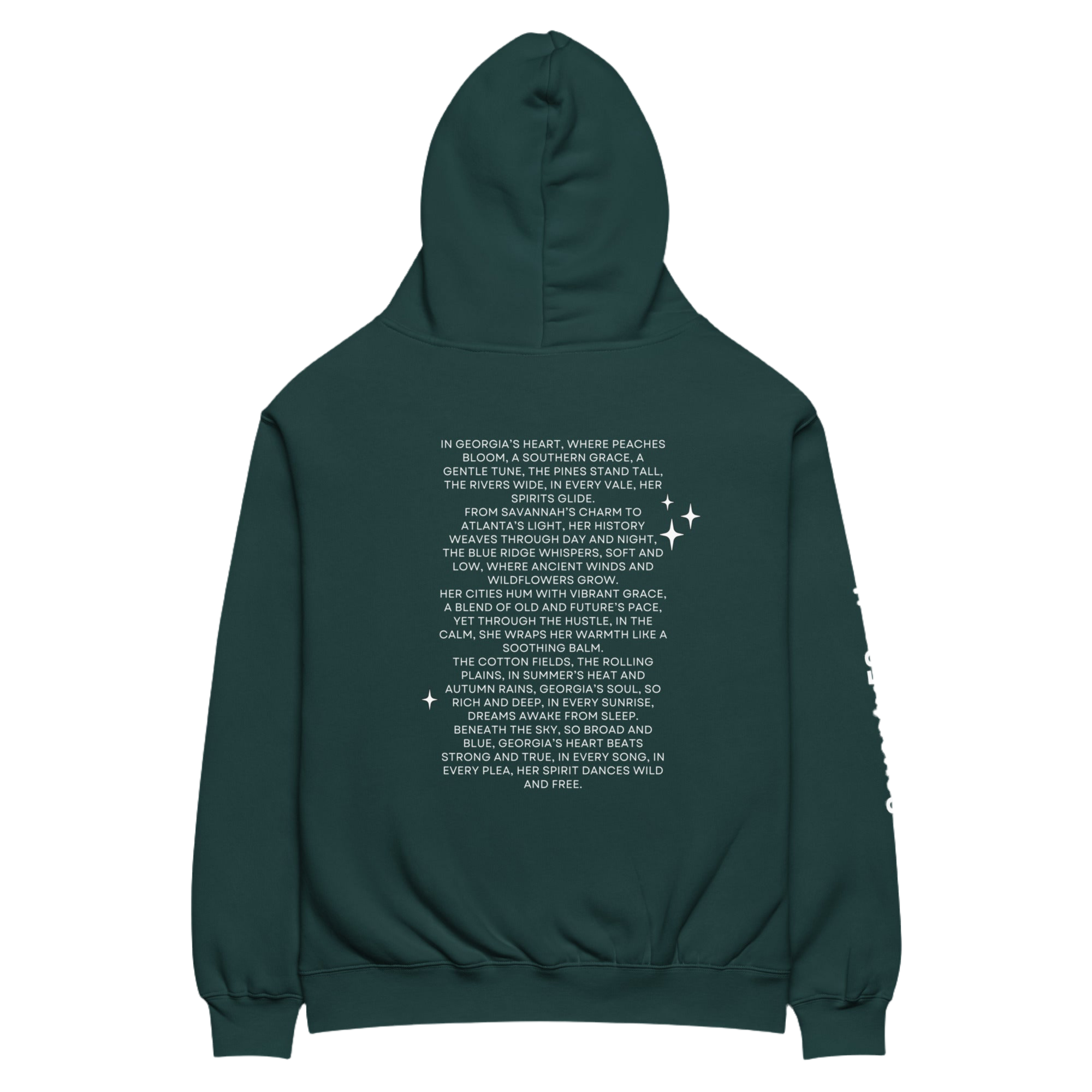 A Poem For Georgia Unisex oversized hoodie